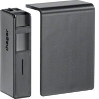 HAGER TEHALIT Endstück SL200556 RAL9011 graphitschwarz