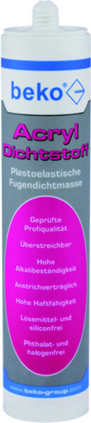BEKO Acryl-Dichtstoff weiss 310ml (MHD)