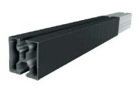 SL RACK Abdeckung RAIL 40 300mm, schwarz