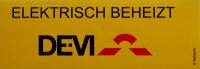 DEVI Kennzeichenaufkleber 19805845