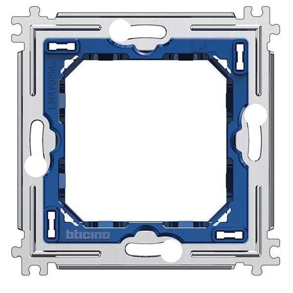 LEGRAND (BTicino) Metall-Tragring LN4702M Schraub. 2-mod
