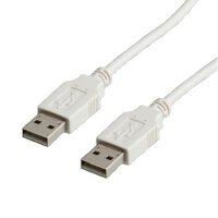 SECOMP USB Anschlusskabel 2.0 grau VALUE Typ A-A 0,8m