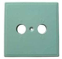 PROT Abdeckung PADS-2-8080 2-Port reinweiss