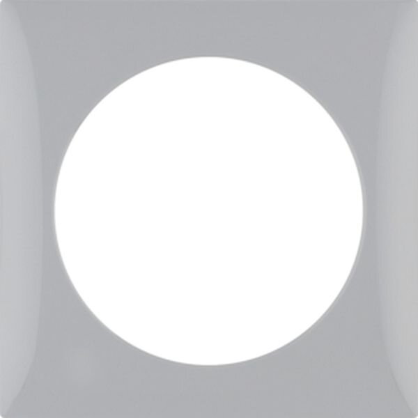 BERKER Rahmen 918272507 1fach grau gl&auml;nzend