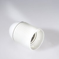 SCHAUM Edisonfassung Thermoplast E27 Mantel Nippel M10x1...