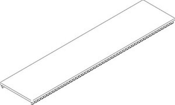POLLMANN Verschlussstreifen ZA1 220mm wei&szlig; f&uuml;r 12 TE
