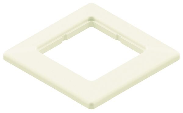 PROTEC.net Abdeckrahmen PNABRW1 80x80 1-fach 9010