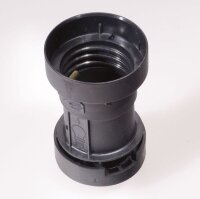 SCHAUM Illuminationsfassung 40W E27 schwarz mit...