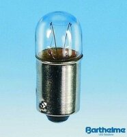 BARTHELME Röhrenlampe KRL 9x23mm BA9s 30V 2W