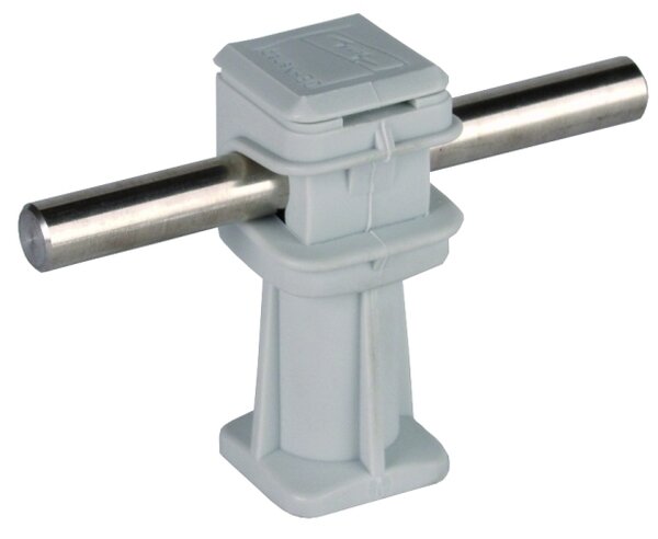 DEHN Leitungshalter 204003 DEHNsnap H=36 grau M6