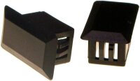 Paschke Datensysteme Blindstopfen SC-S (LC-D) schwarz...