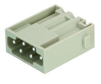 HARTING Steckverbinder Han E Q uick-Lock module male