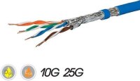 METZ CONNECT Datenkabel Cat7A-ISO blau Dca GC1300 pro22...