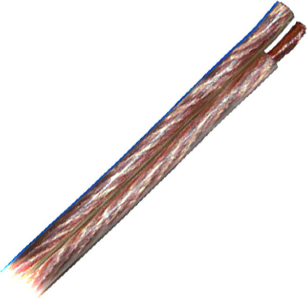 NEUT Lautsprecherleitung YFAZ 2x6 RG transparent