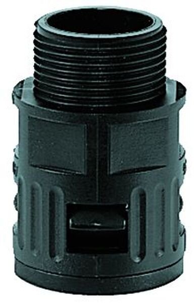FLEXA Schlauchverschraubung RQG-M 32 schwarz