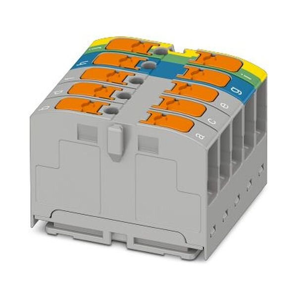 PHOENIX CONTACT Verteilerblock PTVFIX 2,5-3L/N/GNYE