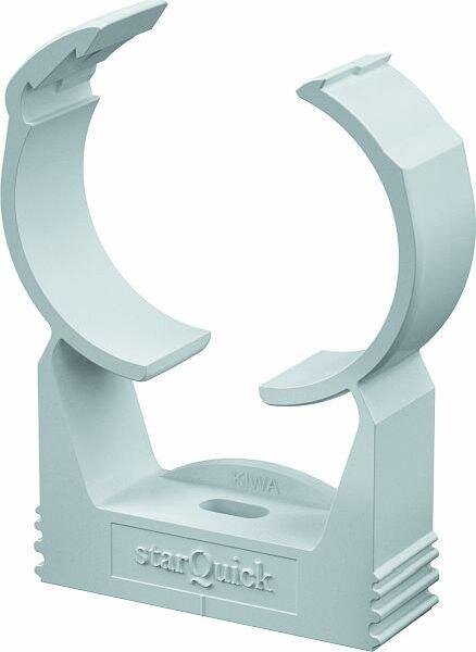 OBO starQuick-Schelle SQ-40 39,3-44,5mm lichtgrau