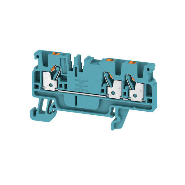WEIDMUELLER Durchgangsklemme A3C 2.5 BL 800V 24A 0,5-2,5qmm blau