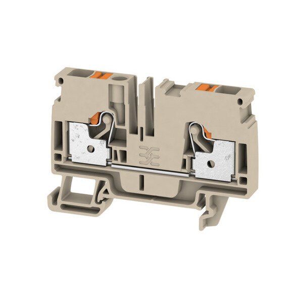 WEIDMUELLER Durchgangsklemme A2C 6 800V 41A 0,5-6qmm dunkelbeige