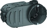 OBO Elektronikdose UE 66 m.Geräteschrauben tsw RAL9005