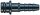 HARTING Stiftkontakt 09140006153 Pneumatic contact 4,0mm