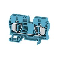 WEIDMUELLER Durchgangs-Reihenklemme ZDU 10 BL blau