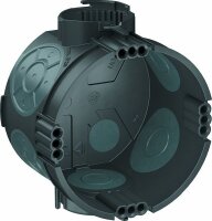 OBO Gerätedose UG 46-L luftdicht tiefschwarz RAL9005
