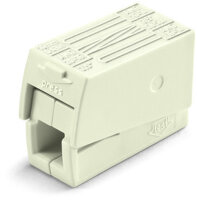 WAGO 2 Leuchtenklemme 224-112 weiss