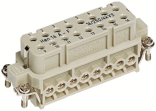 HARTING Buchseneinsatz (F) 09200162812 16polig