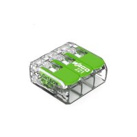 WAGO Verbindungsklemme Green Range  3 Leiter 4gmm...