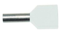 PROT Doppel-Aderendhülsen 2x0,50qmm/8mm PAEH 050D/8...