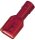 INTERCABLE Flachsteckh&uuml;lse ICIQ128FHVI vollis. 0,5-1qmm 2,8x0,8 rot