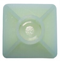 PROT Befestigungssockel 27x27mm PKB-BS natur selbstklebend