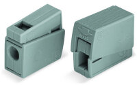 WAGO Leuchtenklemme 224-101 1-2,5/0,5-2,5qmm grau