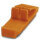 PHOENIX CONTACT Verrastung PR/2 f&uuml;r Stecker 2polig orange