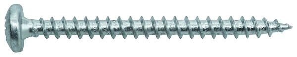 PROT Panheadschraube VE100 PPHS 5,0x70 VG PZ2 verzinkt