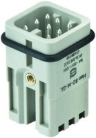 HARTING Stiftkontakt 09360082632 Han 8D-M Quick L....