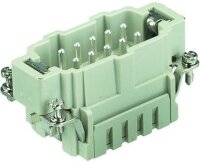 HARTING Stiftkontakt 09330102616 Han 10 ES-M