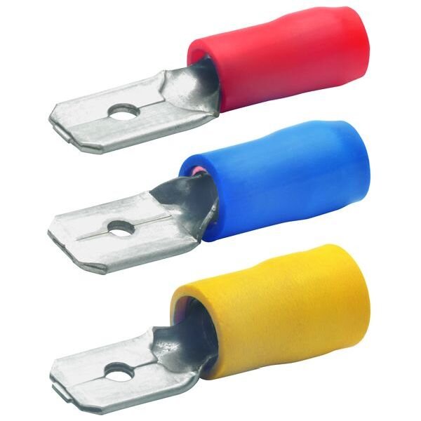 KLAUKE Flachstecker 6,3x0,8mm 0,5-1qmm verzinnt isoliert