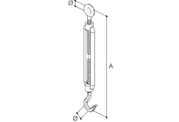 NIEDAX EKLIPS-Band CWT-46 Spannschloss