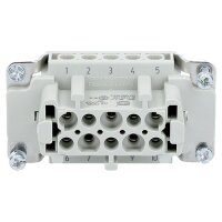 HARTING Buchseneinsatz HAN 10E-bu-s