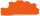 WAGO Abschlussplatte u. Zwischenplatte 2003-6693 1mm orange