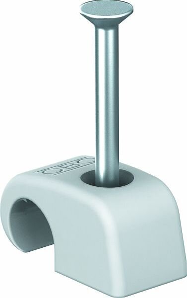 OBO Haft-Clip 2026 7-12mm, L35 lichtgrau