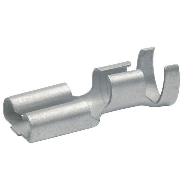 KLAUKE Flachsteckh&uuml;lse n. DIN 6,3x0,8mm 1,5-2,5qmm Rastzunge VZ