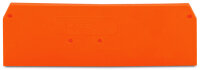 WAGO Abschlussplatte u. Zwischenplatte 281-335 orange