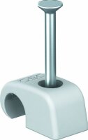 OBO Haft-Clip 2026 7-12mm, L18 lichtgrau