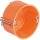 KAISER Hohlwand-Perilex-Dose 9067-01 74mm orange f. Perilex-Eins&auml;tze