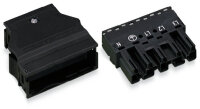 WAGO Stecker 770-115 5polig schwarz mit ZE-Gehäuse