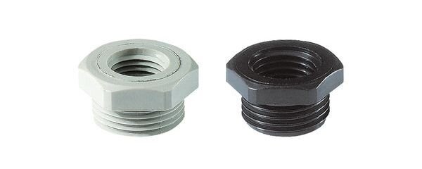 JACOB ISO-Reduzierring M40/M25x1,5 M40M25PA lichtgrau