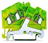 WAGO 3 Leiter Schutzleiterklemme 280-637 2,5qmm...